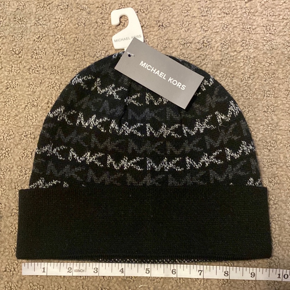 Micheal Kors Black Beanie